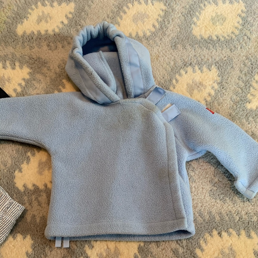 Light blue winter jacket